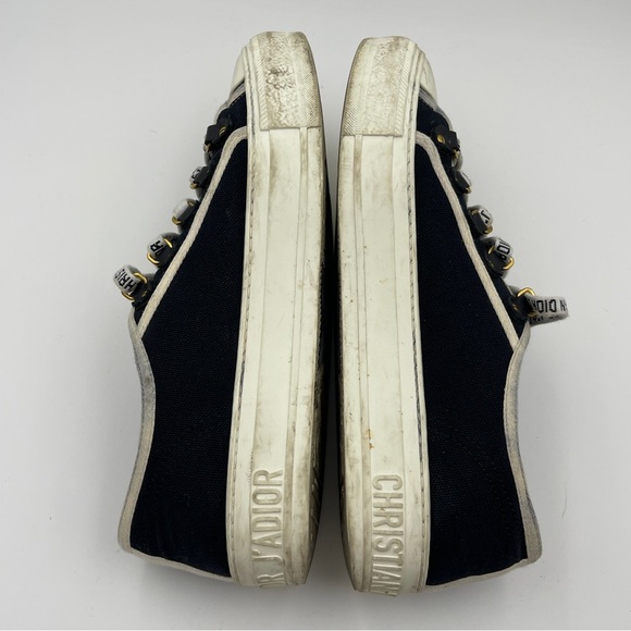 Dior Walk-N Dior Sneaker in Black Canvas women’s shoe size 38 - Picture 8 of 9